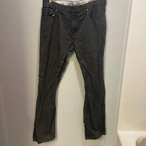 Eddie Bauer legend wash mens dark olive green khaki pants